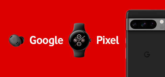 Imagem de diversos equipamentos da marca Google Pixel 