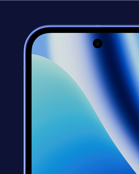 Grande plano do ecrã de um dispositivo Pixel com papel de parede.