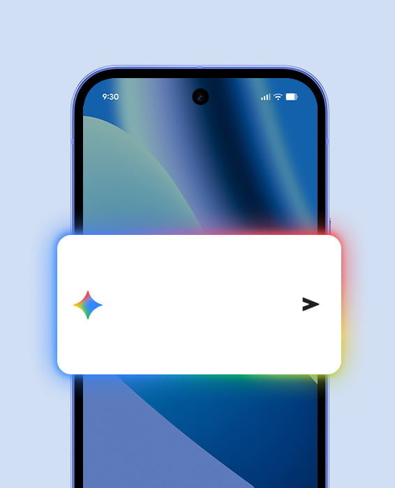 Ecrã do dispositivo Pixel mostrando o recurso de agendamento Gemini.